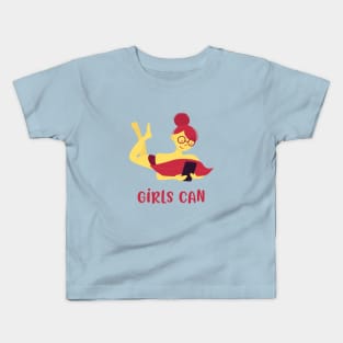 Girls Can Kids T-Shirt